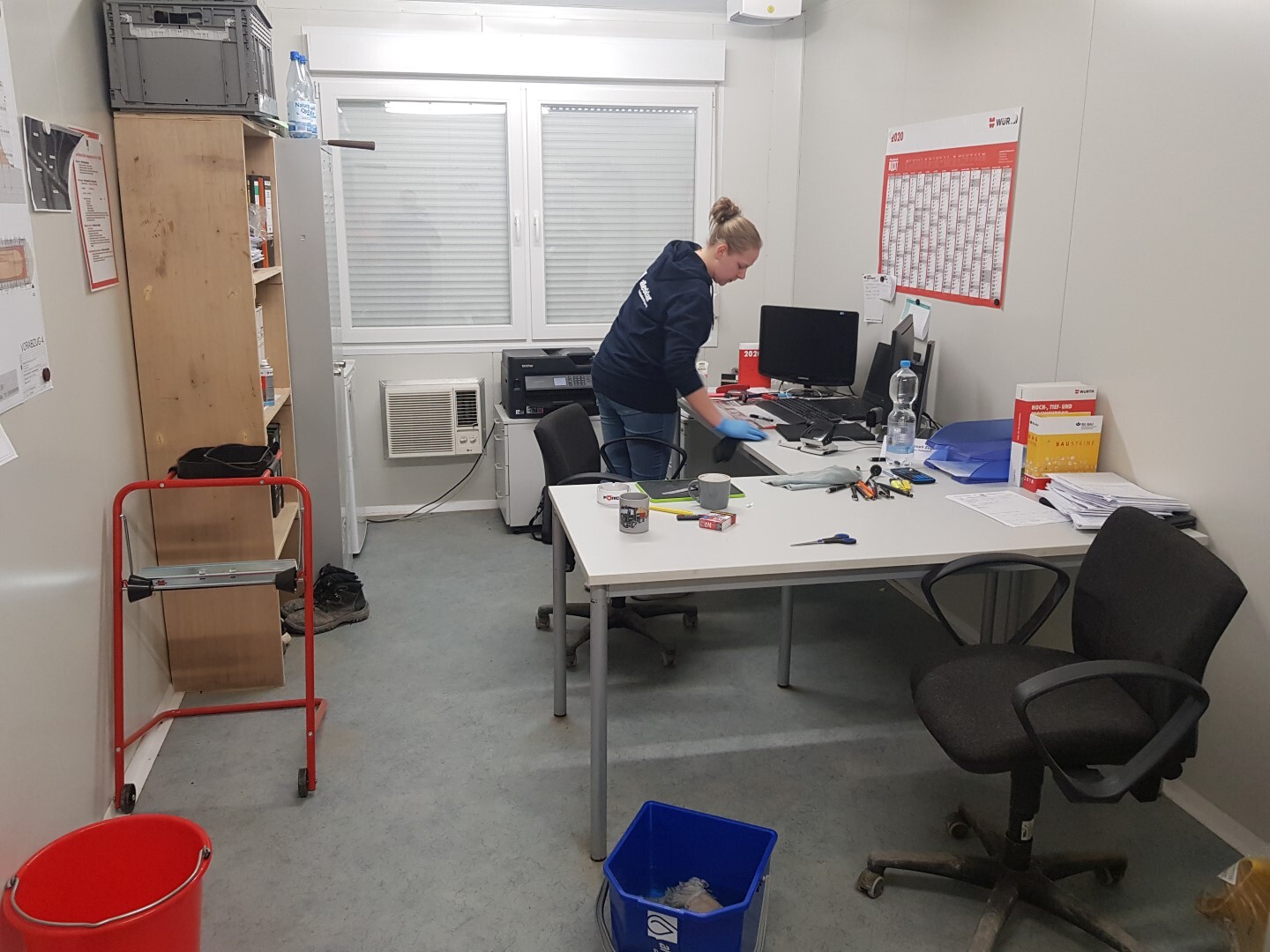 allesklar Gebaeudereinigung Containerreinigung Baucontainerreinigung Weiterstadt