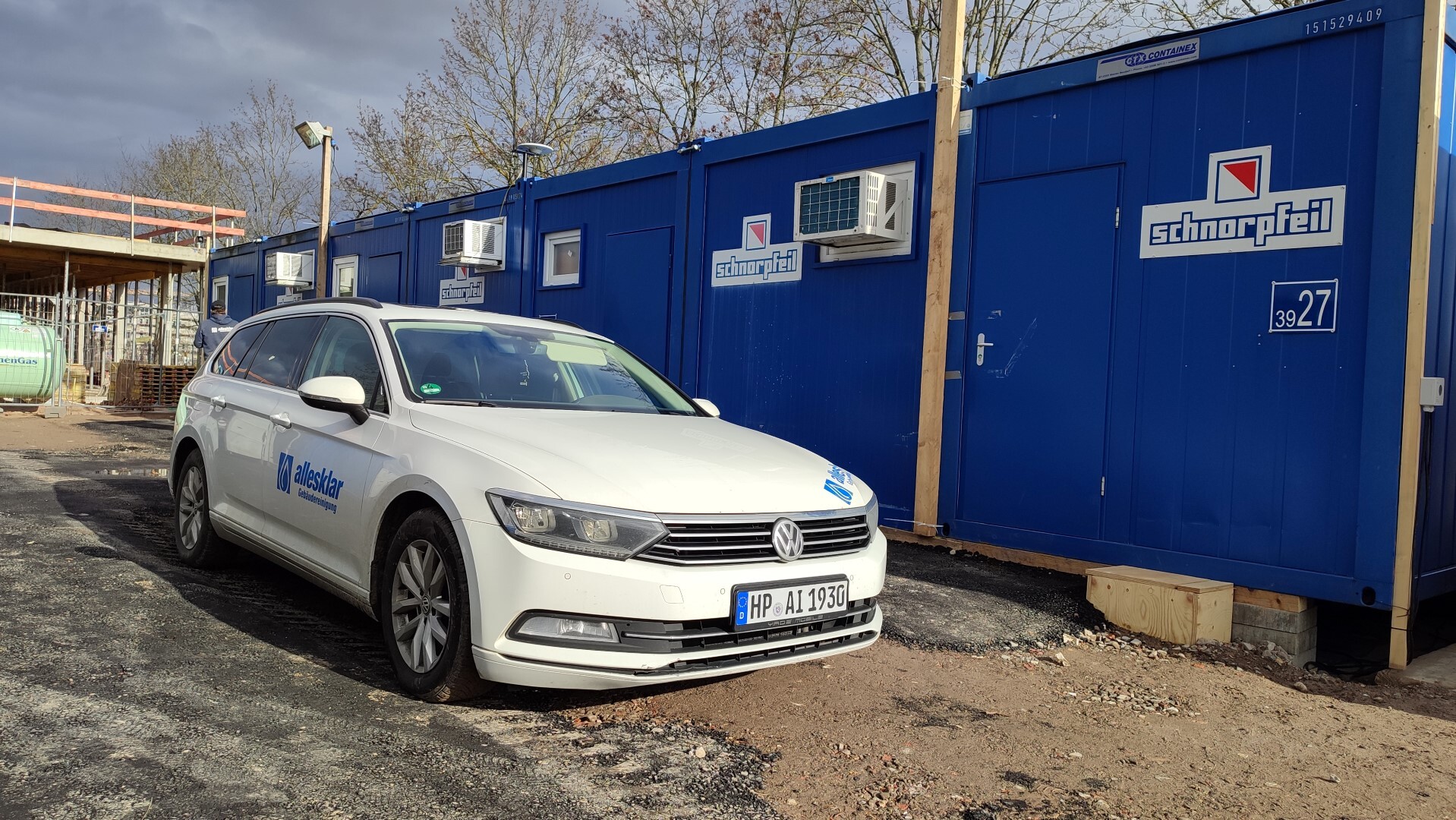 allesklar Gebaeudereinigung Containerreinigung Baucontainerreinigung Hemsbach