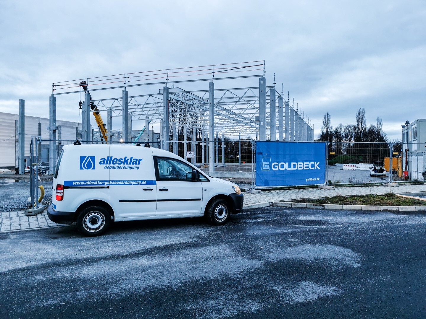 allesklar Gebaeudereinigung Containerreinigung Baucontainerreinigung Darmstadt