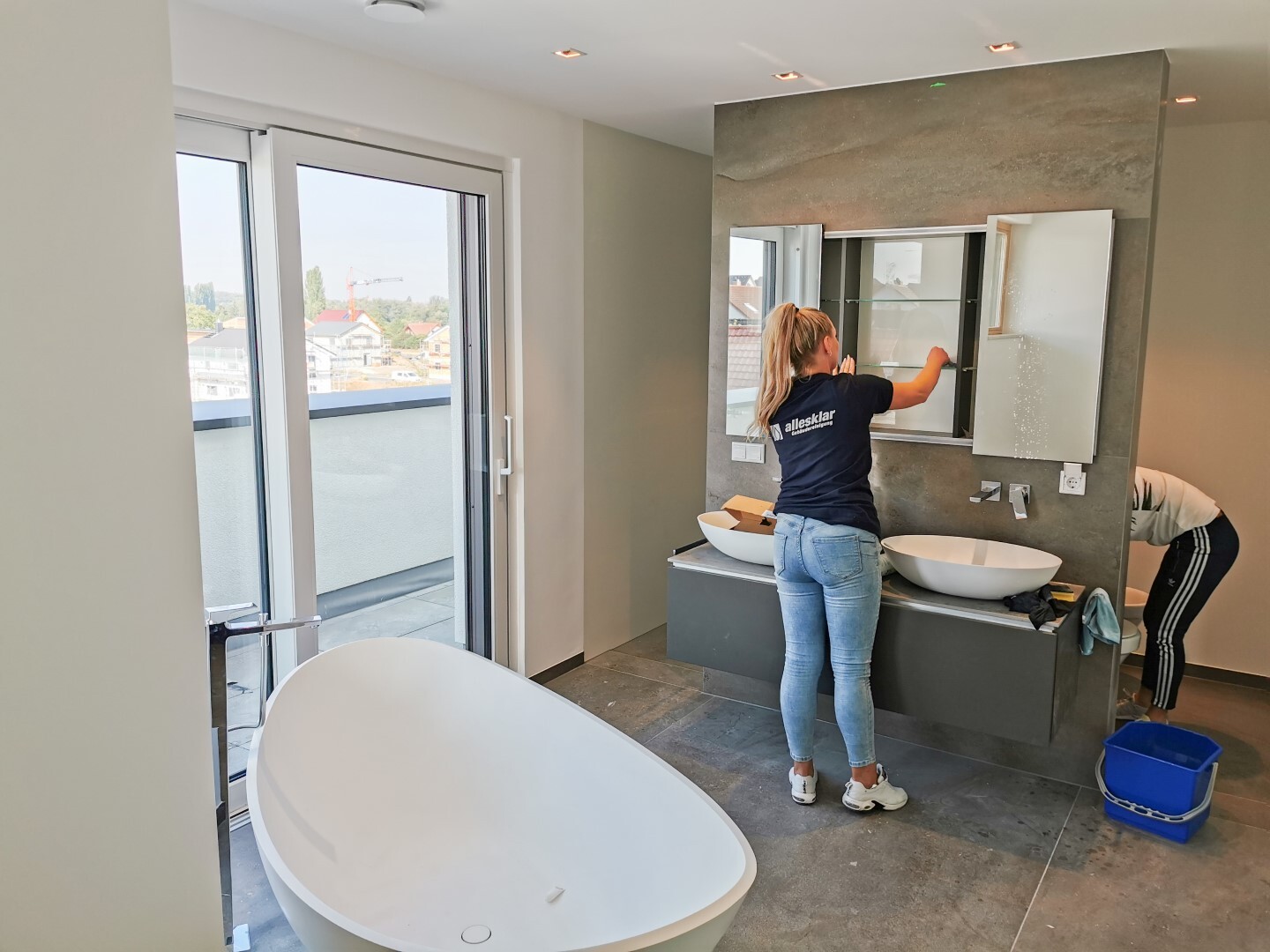 allesklar Gebaeudereinigung Bauendreinigung Grundreinigung Baureinigung Frankfurt