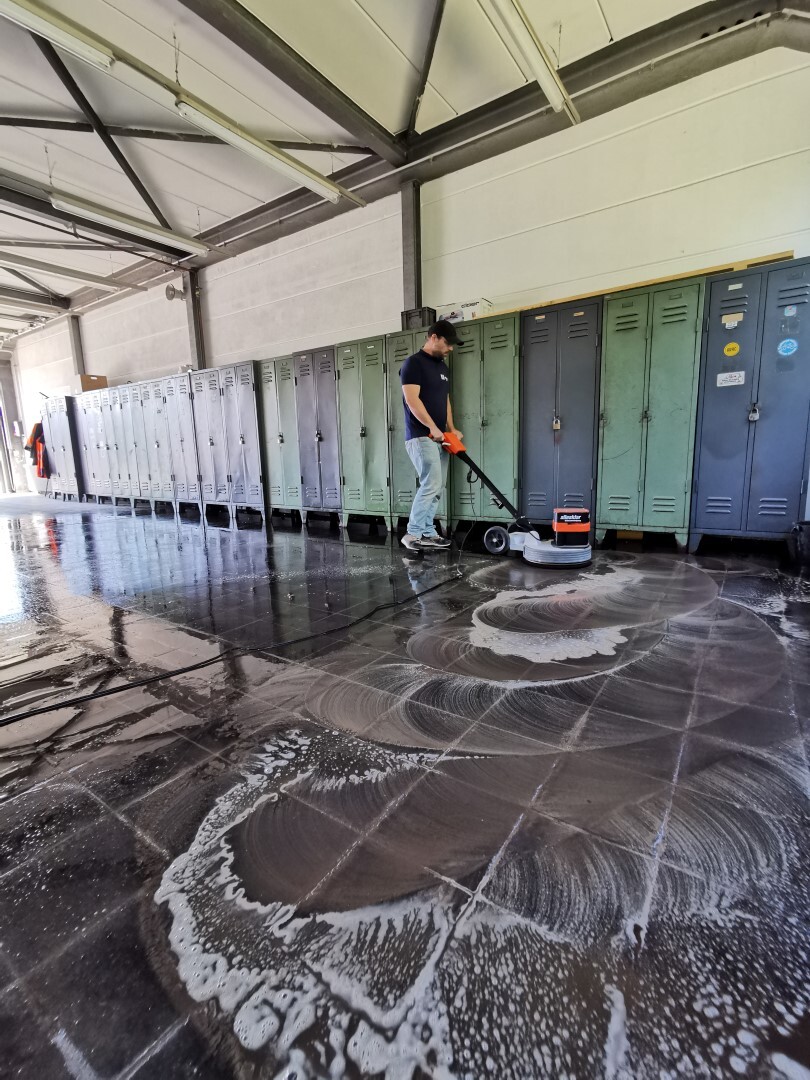 allesklar Gebaeudereinigung Bodengrundreinigung Bodenversiegelung Bodenreinigung Heppenheim