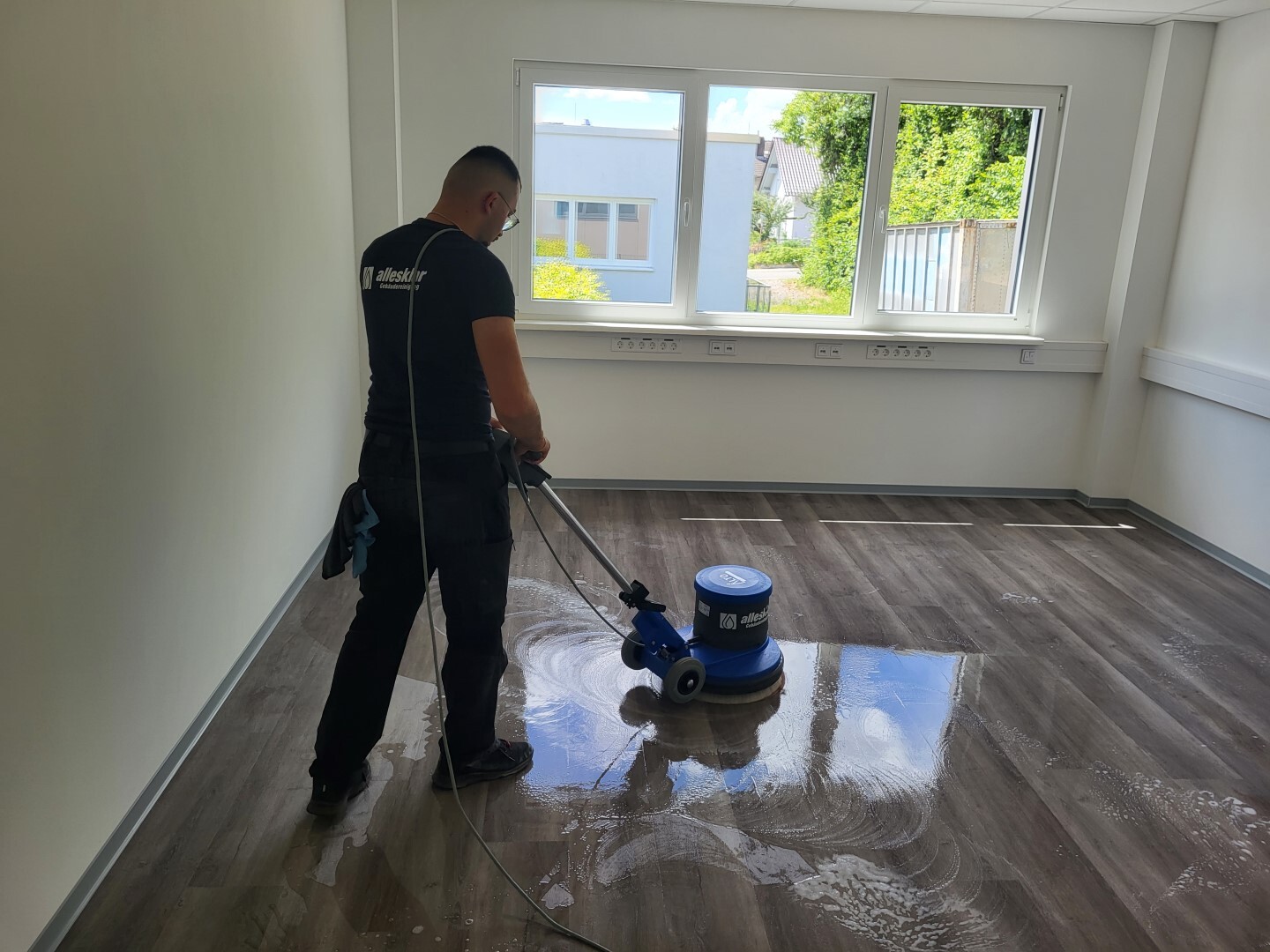 allesklar Gebaeudereinigung Bodengrundreinigung Bodenversiegelung Bodenreinigung Frankenthal