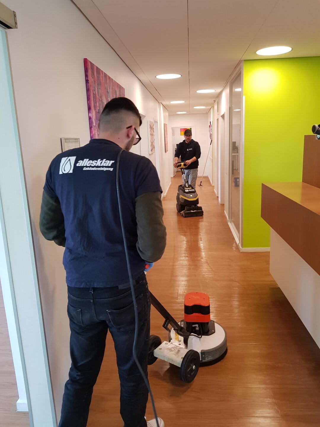 allesklar Gebaeudereinigung Bodengrundreinigung Bodenversiegelung Bodenreinigung Frankfurt