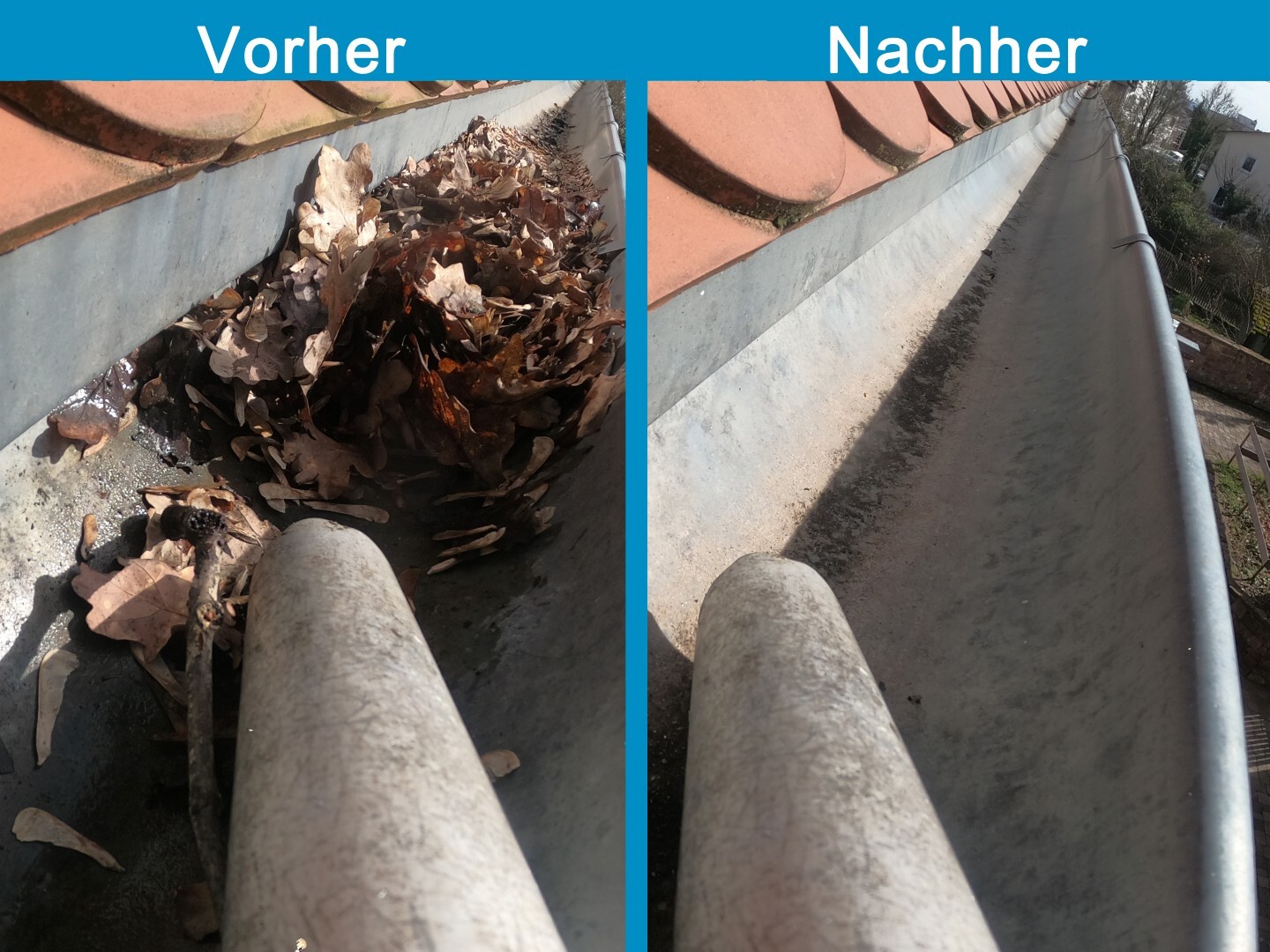 allesklar Gebaeudereinigung Dachrinnenreinigung Regenrinnenreinigung Darmstadt