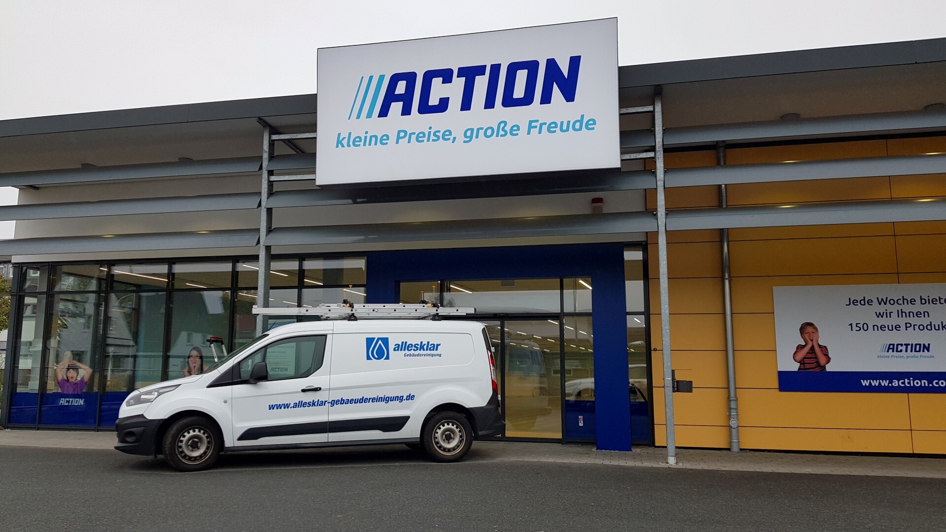 allesklar Gebaeudereinigung Parkplatzreinigung Gehwegreinigung Weinheim